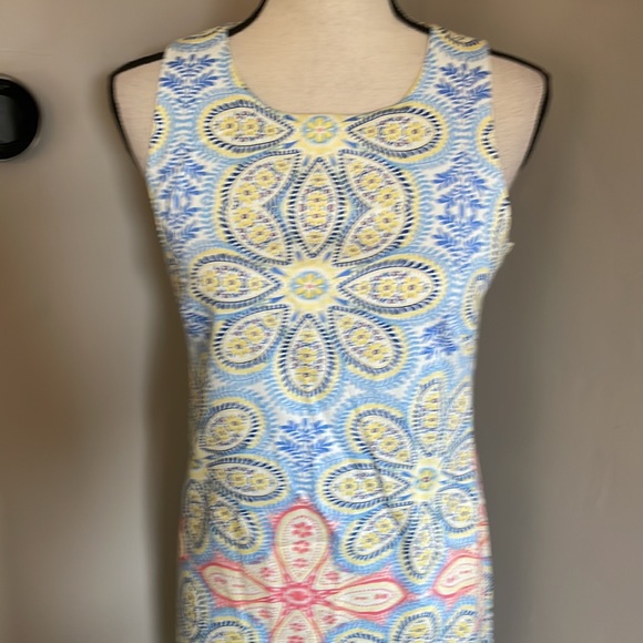 London Times Floral multicolor dress - Picture 2 of 8